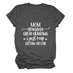Fashion Letter Round Neck Short Sleeve T-shirt — photo 7