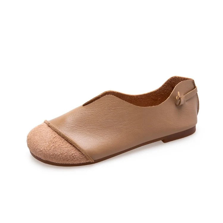 Women's Shallow Mouth Color Matching Flat Shoes. Comfortable Daily Wear Flats for Women. Perfect for Matching Any Outfit — photo 1