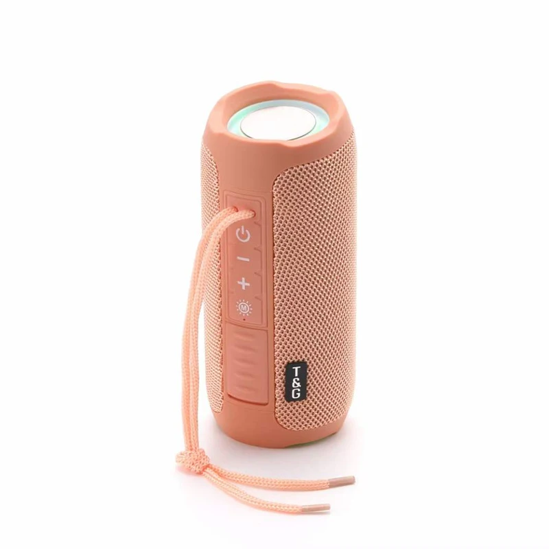 Altavoz Bluetooth LED portátil impermeable con tarjeta. Disfruta música en cualquier lugar. Resistente al agua, fácil de llevar y con reproducción por tarjeta. — foto 4