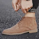 Heren Suede Pointed Martin Boots Stijlvolle Schoenen voor Mannen Comfortabele en Duurzame Laarzen Perfect voor Dagelijks Gebruik en Bijzondere Gelegenheden — foto 8