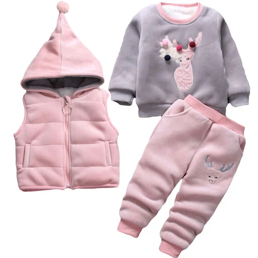 Title 1, Trodelni zimski set za bebe i decu. Jakna, kapa...