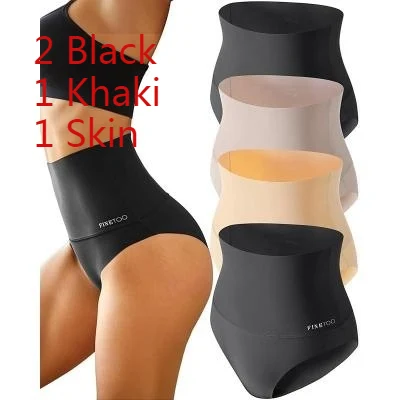 Bragas de nylon antibacterianas para mujer con efecto reductor abdominal, comodidad y confianza todo el día. — foto 2