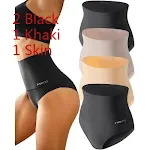 Bragas de nylon antibacterianas para mujer con efecto reductor abdominal, comodidad y confianza todo el día. — foto 2