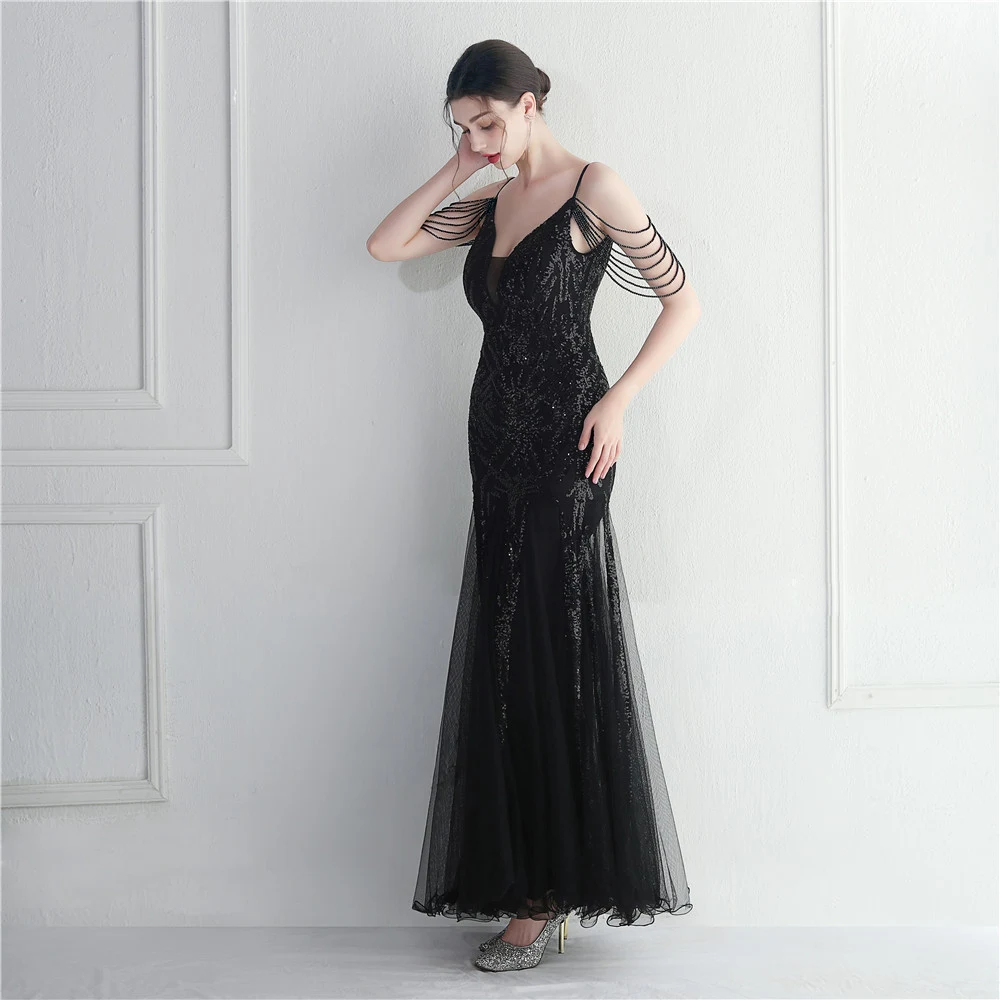 Title 10, Elegante Vestido Largo de Noche para Novia con ...