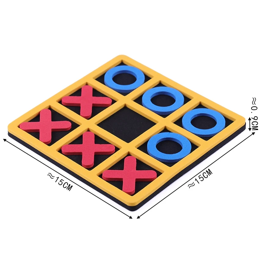 Multifunctional Kids Table Accessories EVA Tic-Tac-Toe Creative fun and learning in a portable game, perfect for childre — photo 9