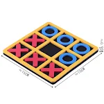 Multifunctional Kids Table Accessories EVA Tic-Tac-Toe Creative fun and learning in a portable game, perfect for childre — photo 9