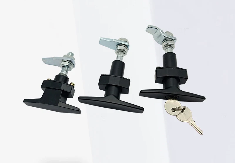 T Handle Garage Door Lock Toolbox Lock Replacement Tool Latch for Trailers RVs Secure Your Property with Ease. — photo 4