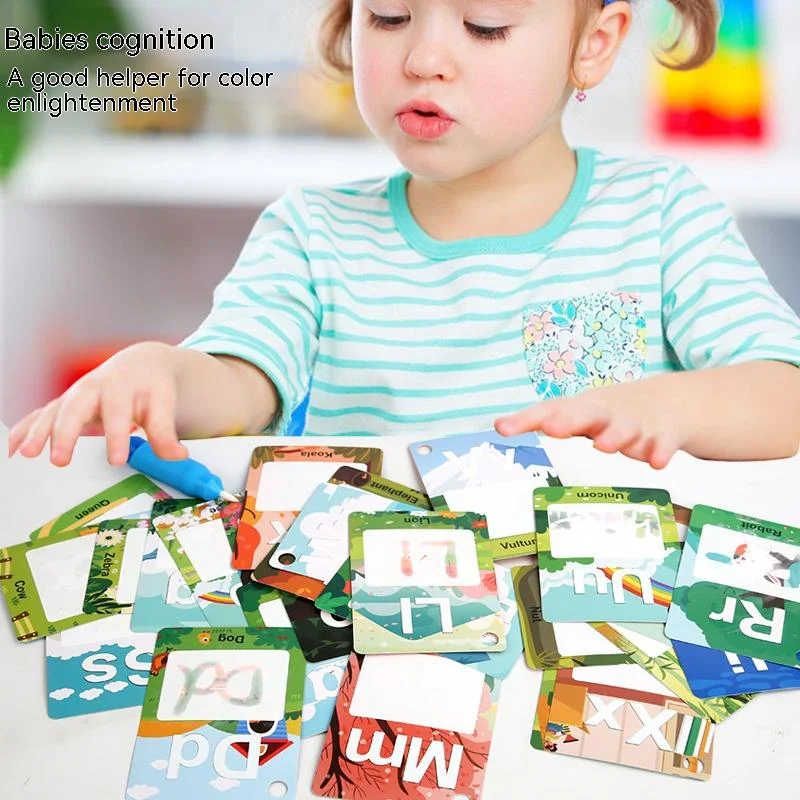 Cartões de Grafite de Pintura com Água para Crianças Brinquedos Educacionais Desenho reutilizável sem bagunça Aprendizado criativo Arte infantil — foto 3