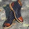 Geborduurde Martin boots voor heren, grote maten – voor een unieke stijl en maximaal comfort. Ideaal voor dagelijks gebruik, duurzaam en modieus. — foto 1