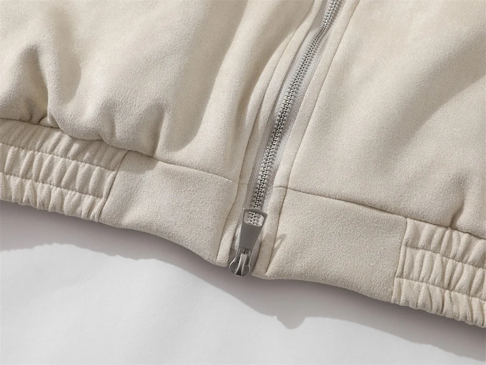 Title 13, Three Bars Sports Loose Stand Collar Coat for M...