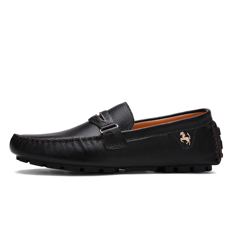 Genuine Leather Men's Shoes Sport Car Shape Luxury Driving Shoes, providing comfort, style, and a touch of sophisticatio — photo 3