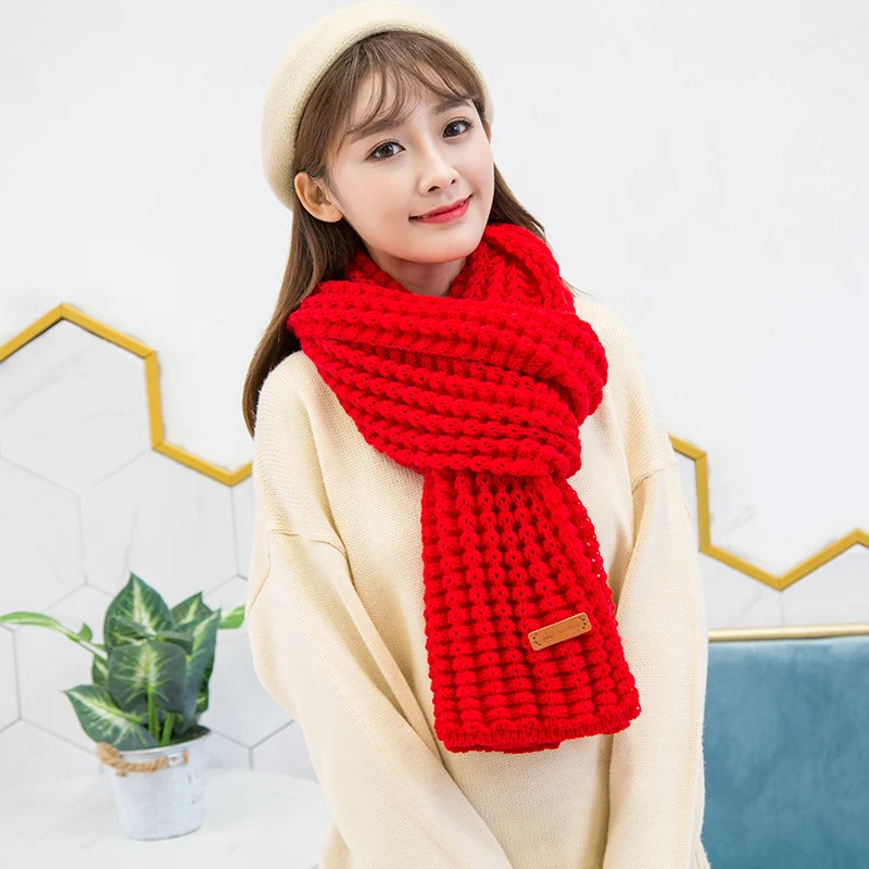 Title 7, Cachecol feminino outono e inverno estilo corea...