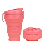 Portable Large Capacity Collapsible Cup Perfect for Travel, Hiking, and Outdoor Activities. Easy to Carry, Clean, and St — photo 3