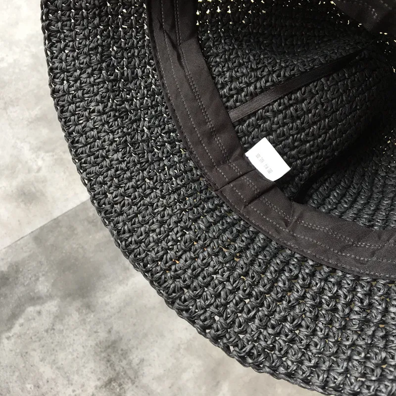 Title 29, Womens Straw Hat Foldable Rolled Edge Small Br...