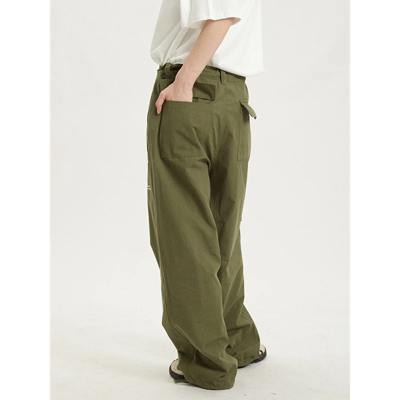 Heren Losse Multi-zak Casual Broek voor Koppels Comfortabel en Veelzijdig Perfect voor Dagelijks Gebruik Relaxte Stijl Functioneel Design Ruim — foto 7
