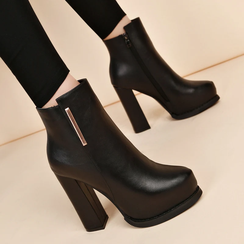 Title 5, Plush boots with thick soles for ultimate comfo...