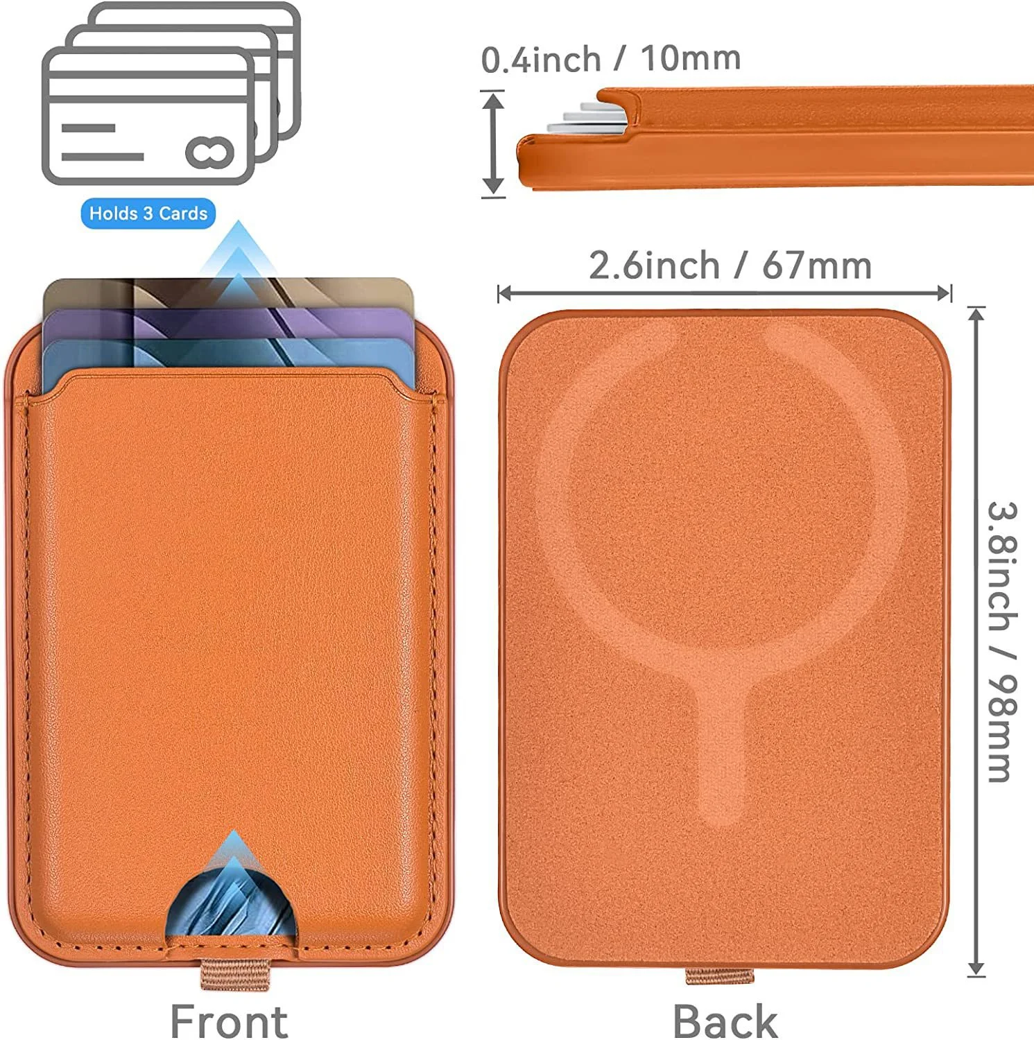 Title 3, Suporte magnético para celular com porta-cartão...
