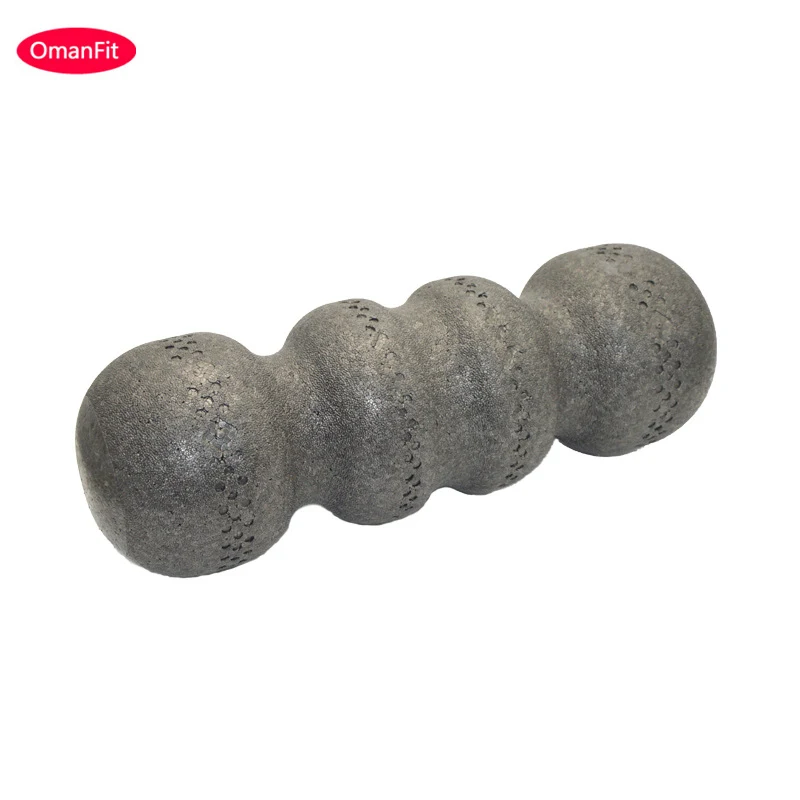 Rolo de espuma para coluna de alta dureza. Alívio da dor muscular e melhora da postura. Perfeito para massagens profundas e recuperação muscular. — foto 4