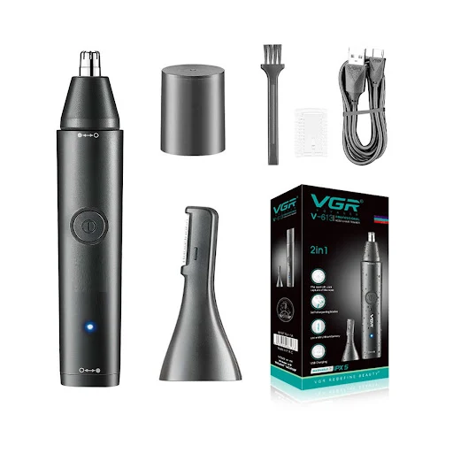 Title 11, New Two-in-One Mens Nose Hair Trimming and Cle...