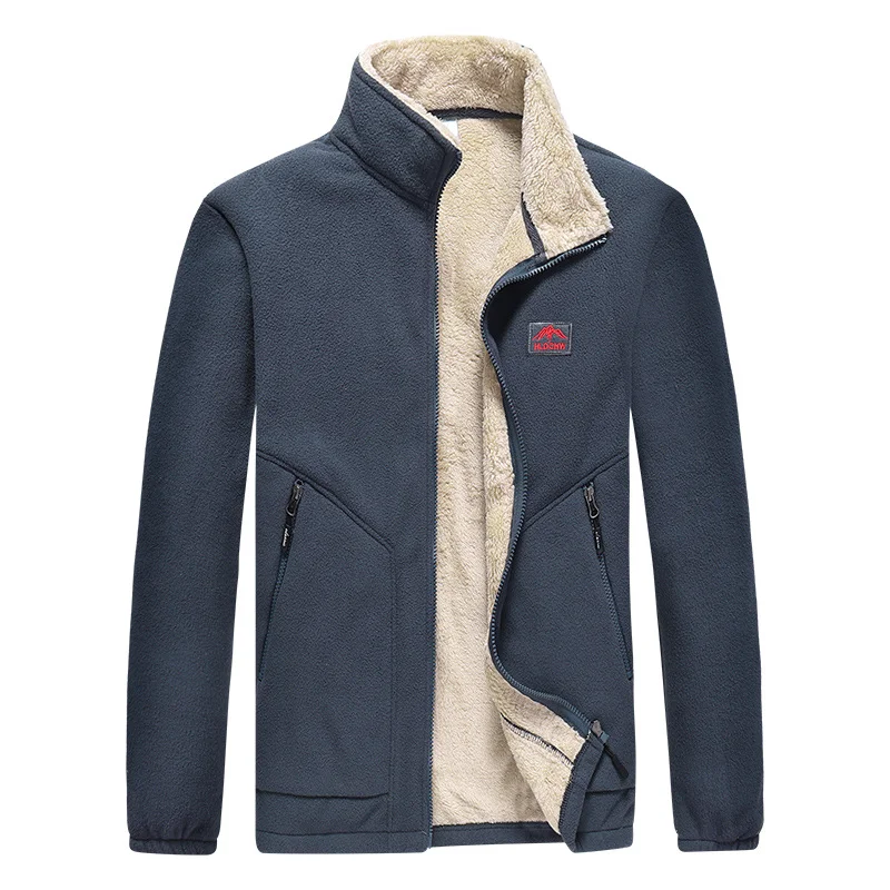 Title 1, Fleece Warm Cardigan Sweater Jacket Liner Comfo...