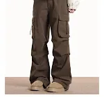 Large Pocket Overalls Men And Women Baggy Straight Trousers. Comfortable, spacious and stylish, perfect for everyday wea — photo 3