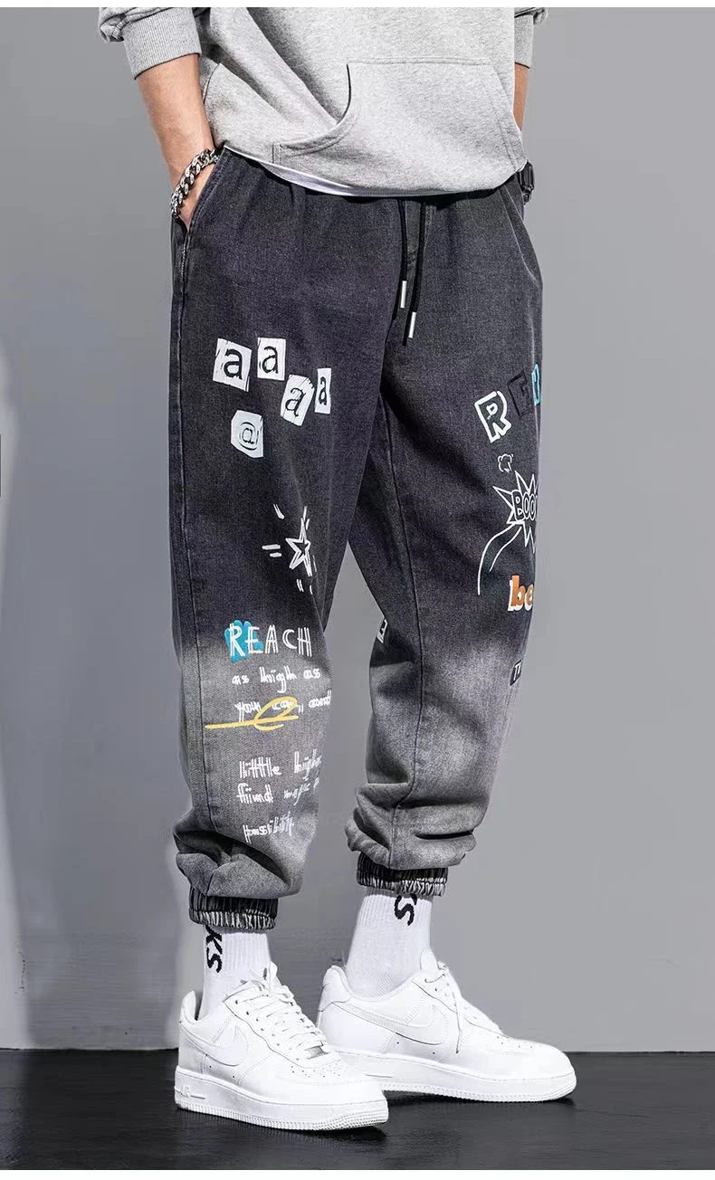 Men's Spring Fashion Tie Dyed Jeans Comfortable Fit Modern Style Perfect Jeans for a Casual Look with a Unique and Styli — photo 3