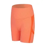 Naadloze sportyoga shorts voor dames, ademend en elastisch, ideaal voor trainingen. Biedt comfort en bewegingsvrijheid tijdens het sporten. — foto 4