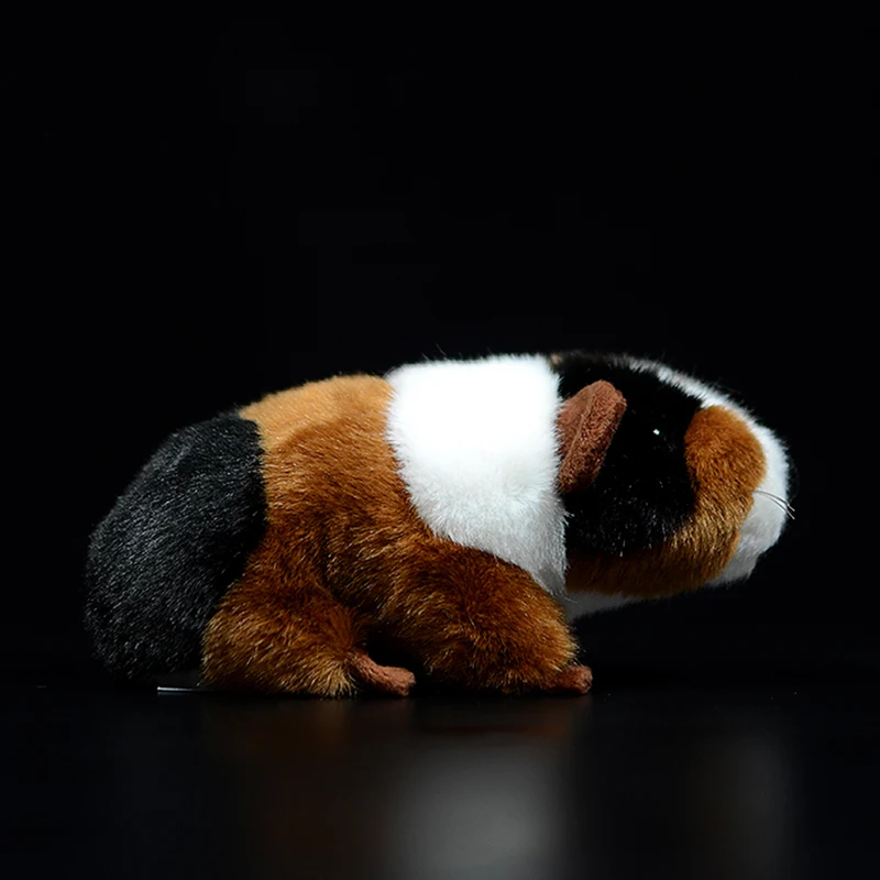 Bichinho de pelúcia de simulação de porquinho-da-índia Brinquedo de pelúcia macio e fofo para crianças e colecionadores. Ótimo para abraçar e brincar Presente perfeito. — foto 3