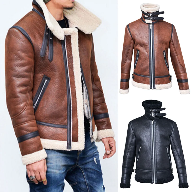 Title 2, Winterjacke für Herren mit hohem Kragen, warmem...