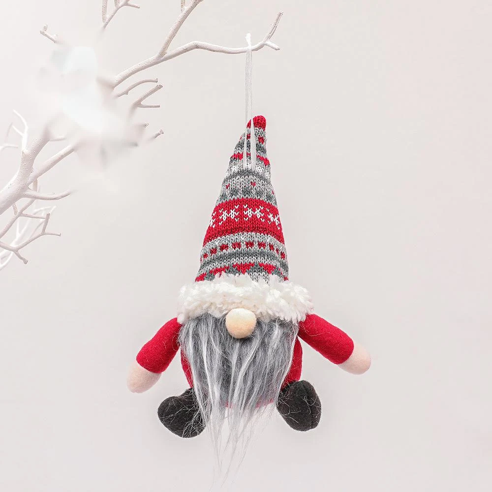 Faceless Christmas doll, festive home ornament, soft and adorable, perfect for Christmas decoration, creating a cozy and — photo 2
