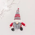 Faceless Christmas doll, festive home ornament, soft and adorable, perfect for Christmas decoration, creating a cozy and — photo 2