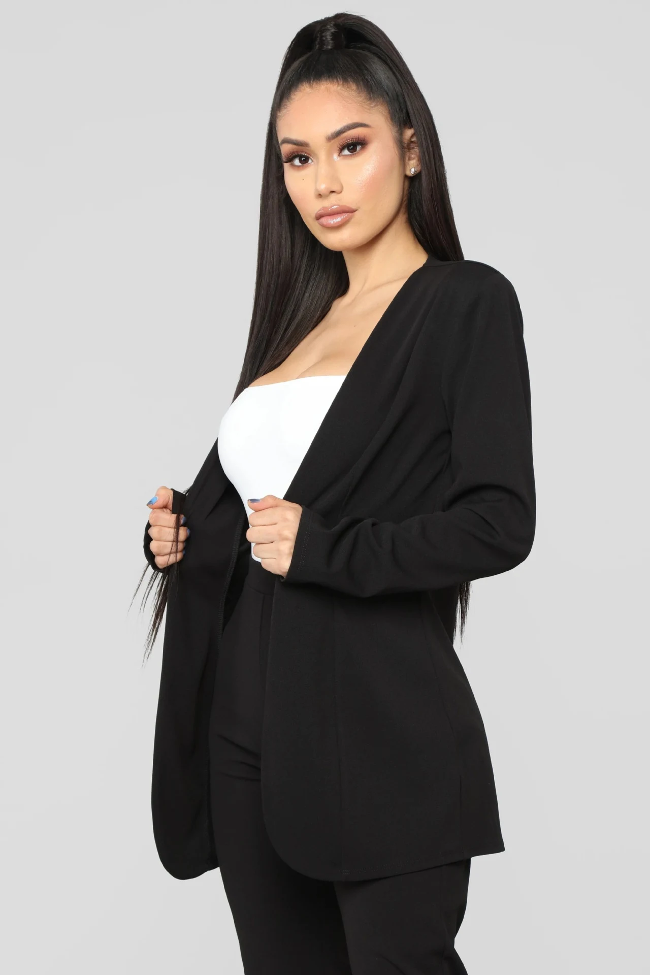 Title 24, Career Casual Long Sleeve Pants Small Suit Outfit