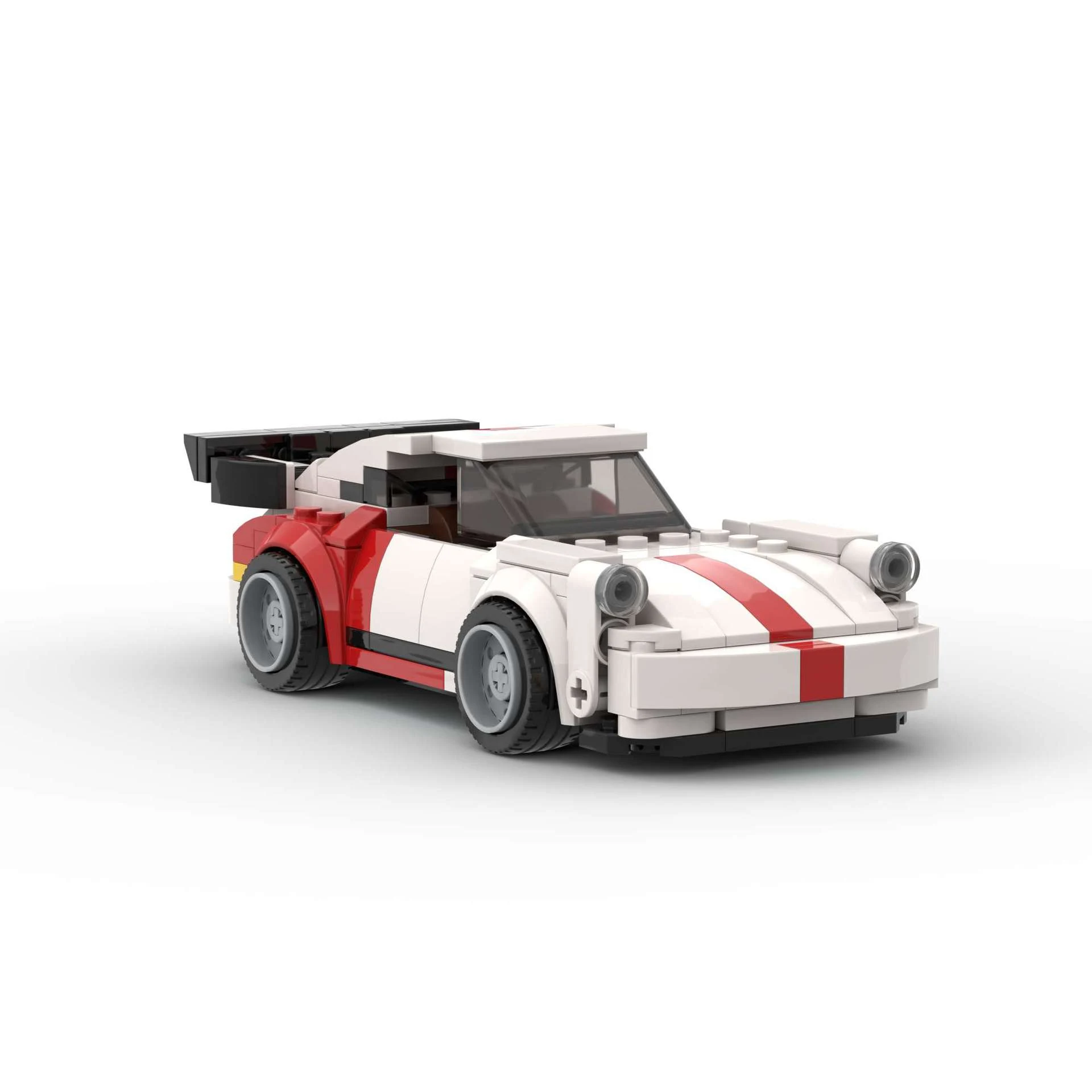 Building Block Model Racing Car Sports Car Moc. Children's educational toy to assemble and play. Boosts creativity and f — photo 15
