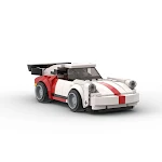 Building Block Model Racing Car Sports Car Moc. Children's educational toy to assemble and play. Boosts creativity and f — photo 15