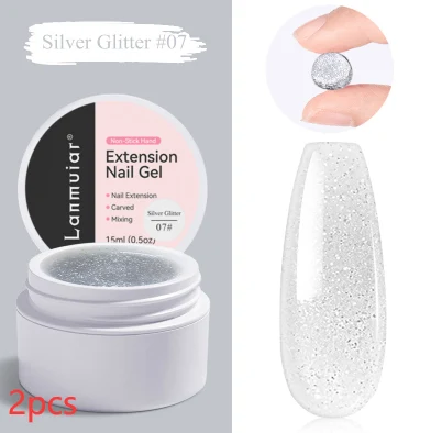 Non-stick Hand Pinch Shaping UV Nail Extension — Achieve flawless nails effortlessly, easy and fast application for a lo — photo 25