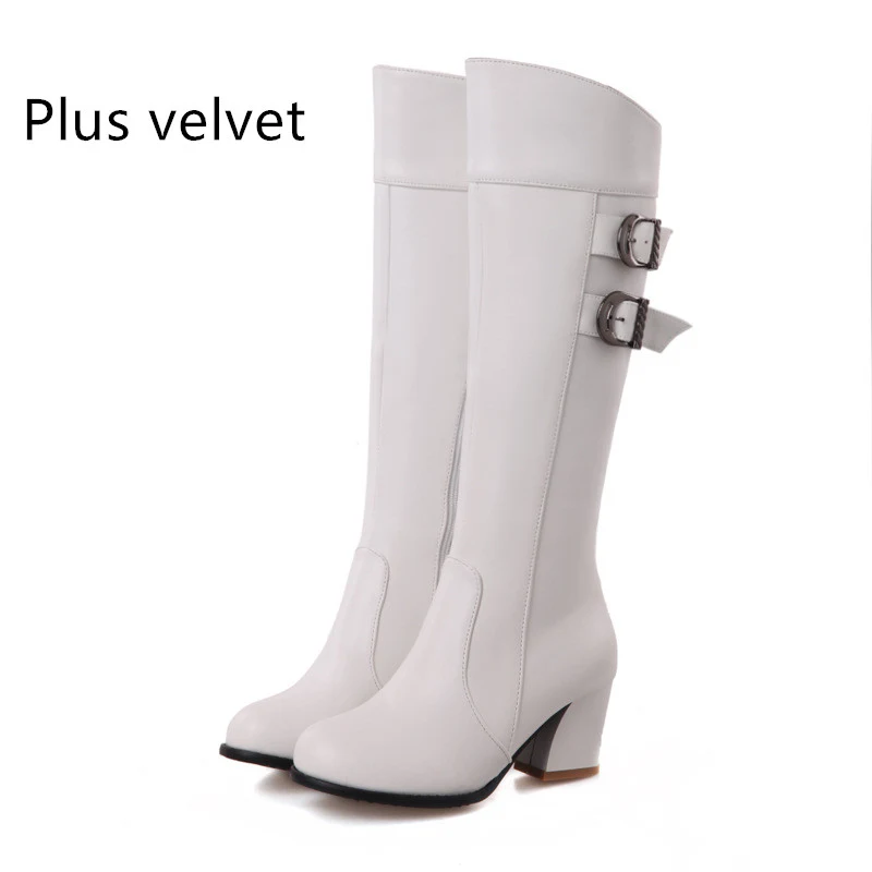 Title 3, Botas montaria Martin com plataforma e salto gr...