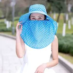 Blue single cap