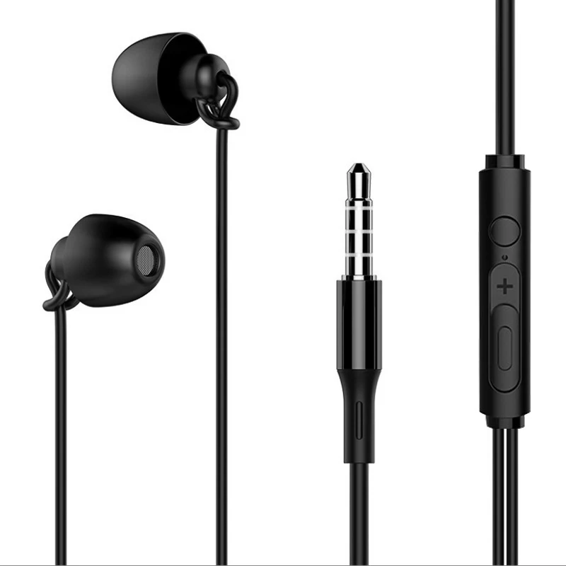 Title 4, Soft silicone soundproof in-ear headphones prov...