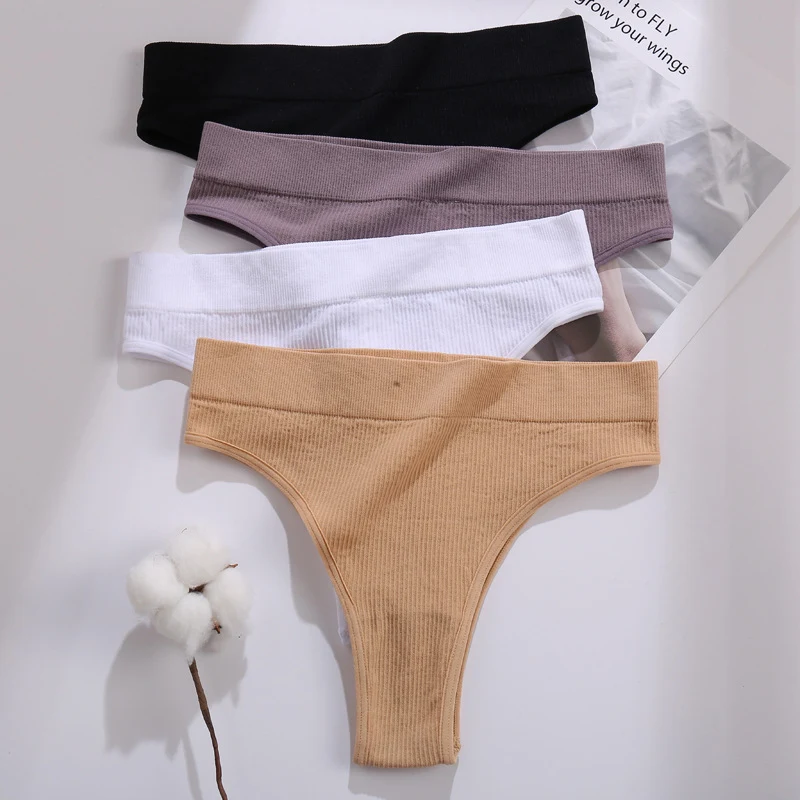 Bragas Seamless de Algodón con Hilo XL — foto 9
