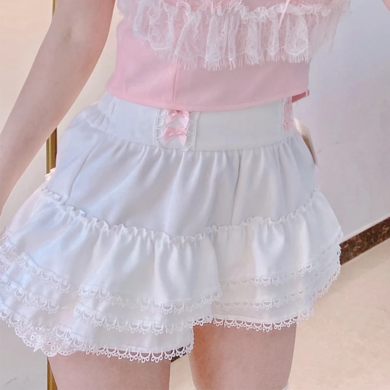 Title 3, Inner Top Tata Culottes and White Cute Lace Sti...