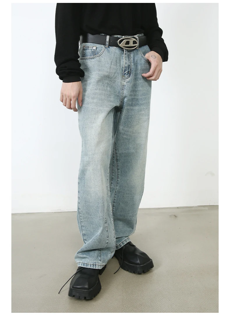 Title 4, American Pants High Street Men Denim Niche Desi...