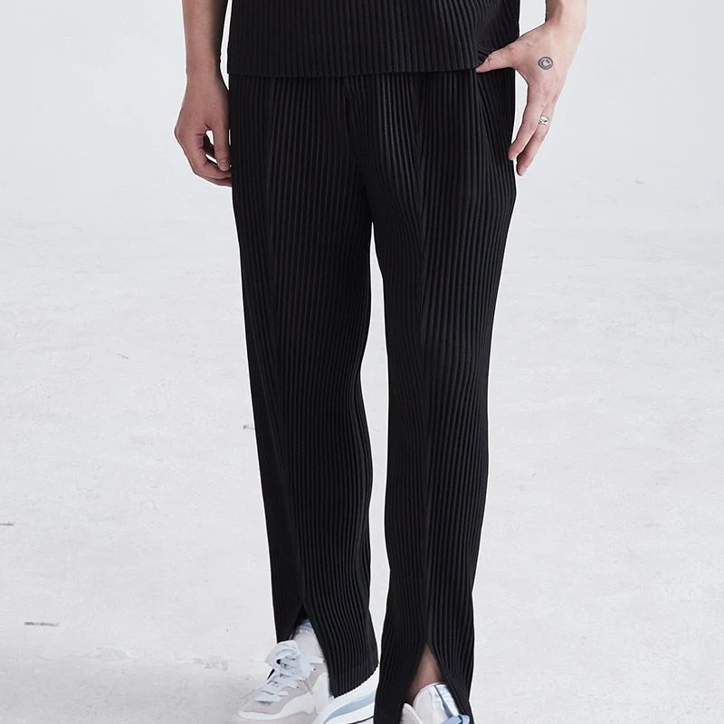 Men's Casual Baggy Straight Trousers Relaxed Fit Comfort and Style for Everyday Wear Versatile Trousers for a Comfortabl — photo 5
