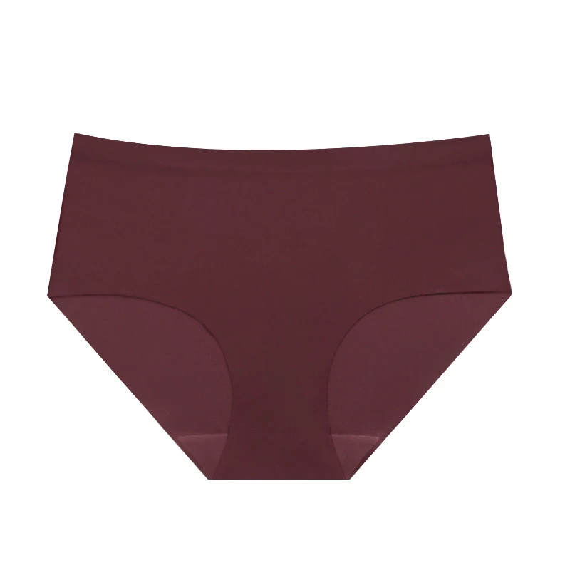 Cross-border Sports Mid-high Waist Traceless Panties Ice Silk, Belly Contracting, Hip Lifting, Comfortable and Supportiv — photo 9