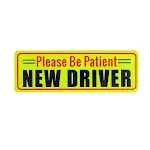 Personalized Car Warning Reflective Stickers for Novice Drivers. Enhance Road Safety and Increase Visibility for New Dri — photo 2