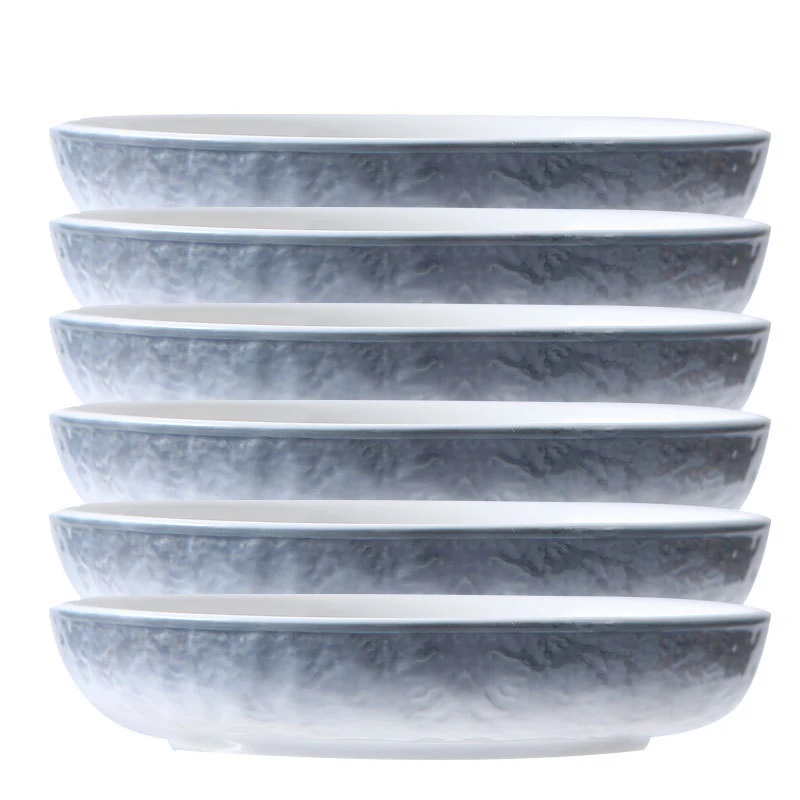 Tableware Bowl Household Combination Simple Personality Creative Single Soup Rice Dinner Fish Plate Set Perfect for ever — photo 14