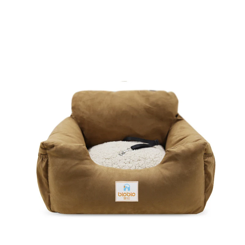 Bo Pull Car Kennel Pet Travel Car Seat Secure & Comfortable Car Travel Solution Protects Your Pet Easy to Install and Us — photo 3