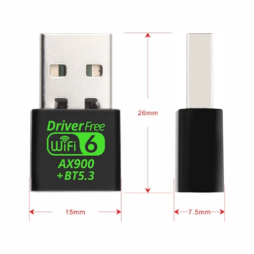 Title 1, AX900M Wireless Network Card WiFi 6 Drive-free ...