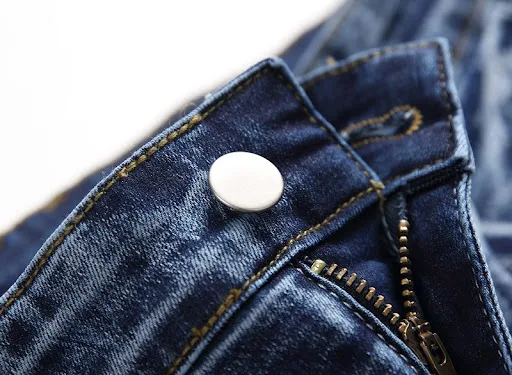 Title 10, Jeans masculinas stretch tricolor, pernas retas...