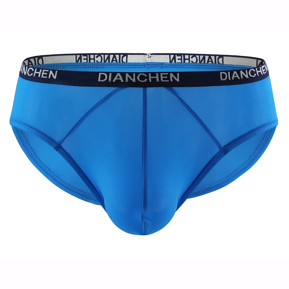 Cueca masculina de uma peça, seda gelada, cintura baixa e formato T, para conforto superior e sensação fresca, ideal para o dia a dia. — foto 8