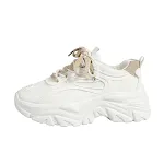 Tênis Dad Shoes Femininos Plataforma All-Match, sapatos casuais que aumentam a altura, combinando conforto e estilo. — foto 7